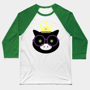 Princely Pig Baseball T-Shirt